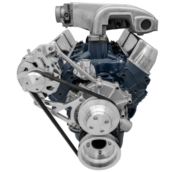 Small Block Ford High Flow Serpentine Conversion Deluxe - 302 - ALT Only