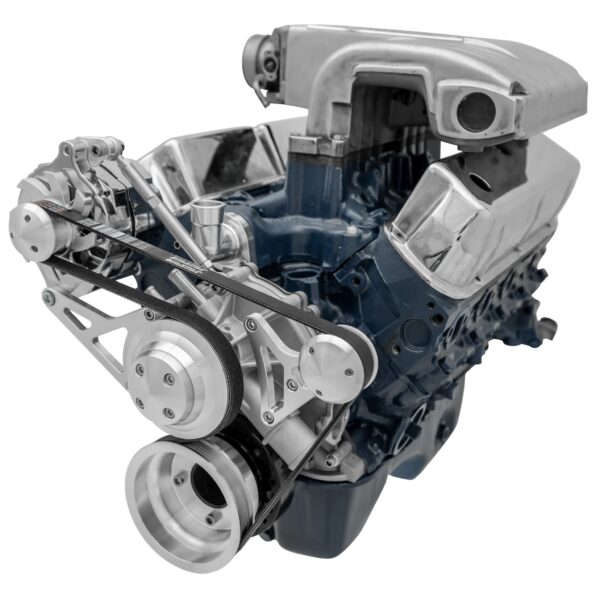 Small Block Ford High Flow Serpentine Conversion Deluxe - 302 - ALT Only