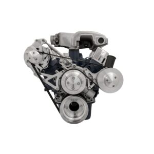 Small Block Ford High Flow Serpentine Conversion Deluxe - 351W - PS - Reverse