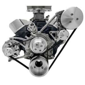 Small Block Ford Serpentine Conversion Ultra - AC - Early - 4 Bolt - 302