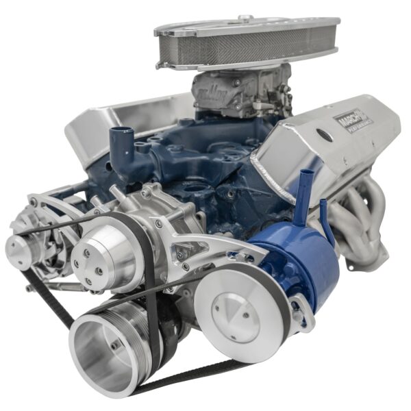 Small Block Ford Serpentine Conversion Ultra - Early - 3 Bolt - AC & PS-Mustang