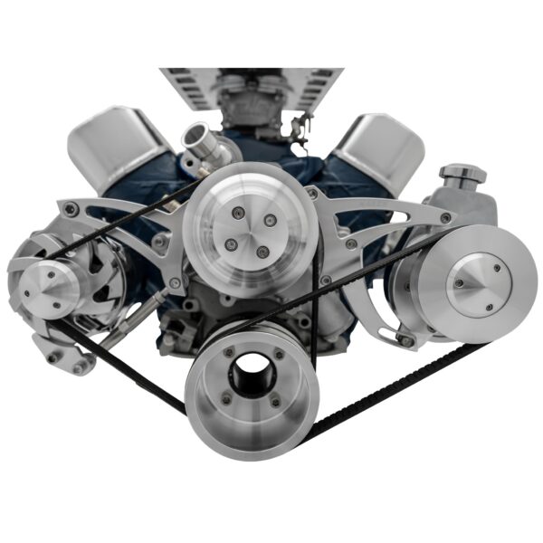 Small Block Ford Serpentine Conversion - PS-Saginaw - Early - 3 Bolt - 302