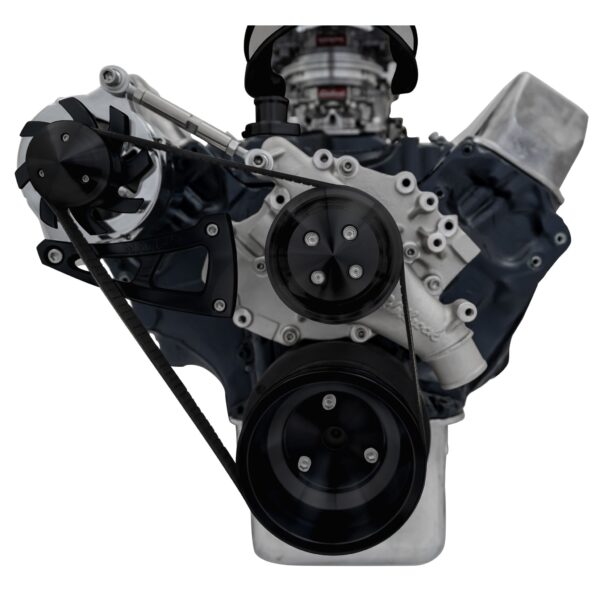 Big Block Ford Serpentine Conversion Ultra - ALT Only - Black