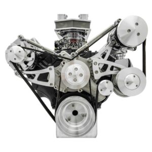 Big Block Ford Serpentine Conversion Ultra - AC & PS - 508 - Saginaw-Press
