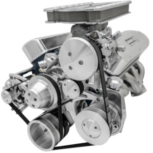 Small Block Ford Serpentine Conversion Ultra - Early - 3 Bolt - PS-Saginaw