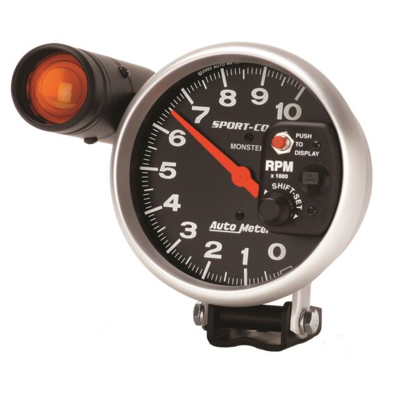 5 in. PEDESTAL TACHOMETER, 0-10,000 RPM, SPORT-COMP