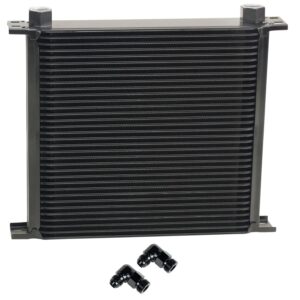 34 Row Series 10000 Stack Plate Fluid Cooler, 90 degree swivel -8AN