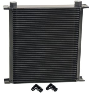 40 Row Series 10000 Stack Plate Fluid Cooler, 90 degree swivel -8AN