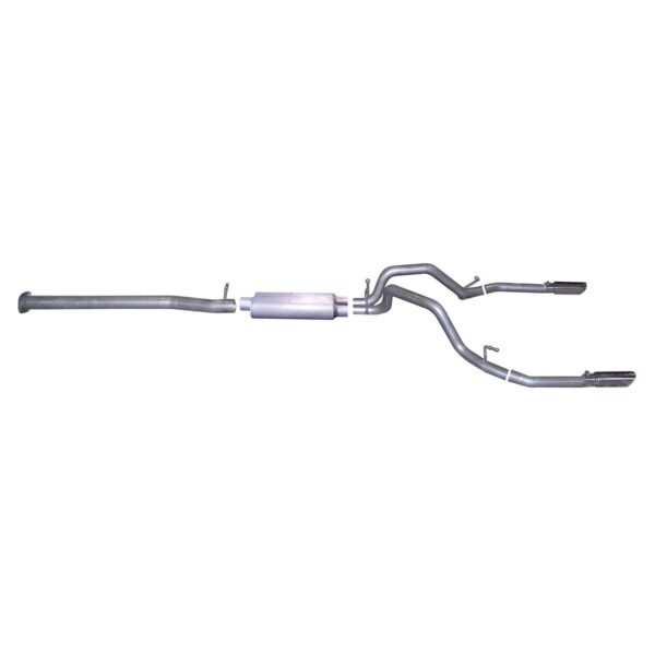 Dual Split Exhaust System