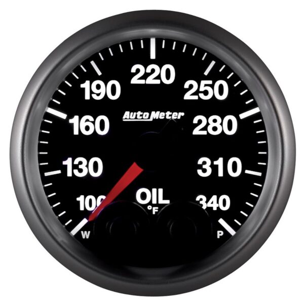 2-1/16 in. OIL TEMPERATURE, 100-340, ELITE, DUAL RANGE, HIGH TEMP CALIBRATION, W/O PRO-CONTROL