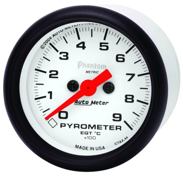 2-1/16 in. PYROMETER, 0-900 Celsius, PHANTOM