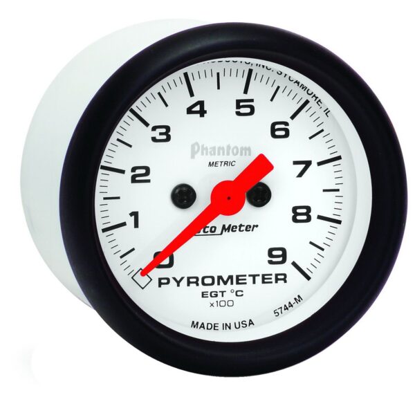 2-1/16 in. PYROMETER, 0-900 Celsius, PHANTOM
