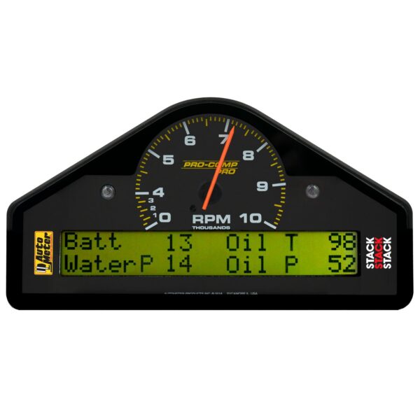 RACE DASH, 0-4-10K RPM, PRO-COMP PRO