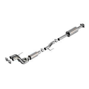 2021-2024 Ford Tremor/ 2021-2024 F-150 Black Appearance Package Mid-Pipes S-Type