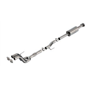 2021-2024 Ford Tremor/ 2021-2024 F-150 Black Appearance Package Mid-Pipes ATAK