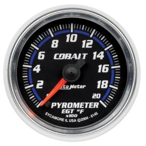 2-1/16 in. PYROMETER, 0-2000 Fahrenheit, COBALT
