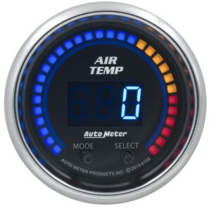 2-1/16 in. DUAL AIR INTAKE TEMPERATURE, 0-300 Fahrenheit, COBALT