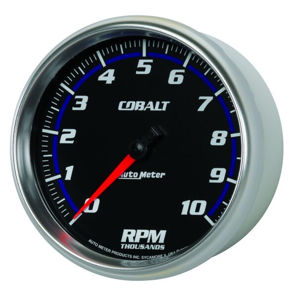 5 in. IN-DASH TACHOMETER, 0-10,000 RPM, COBALT