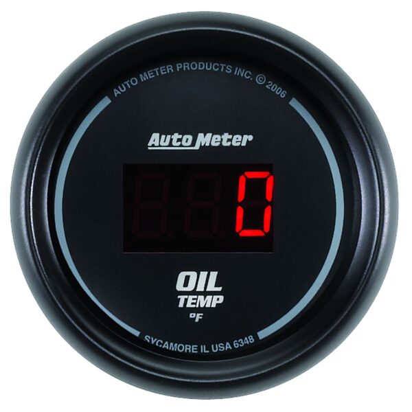2-1/16 in. OIL TEMPERATURE, 0-340 Fahrenheit, SPORT-COMP DIGITAL