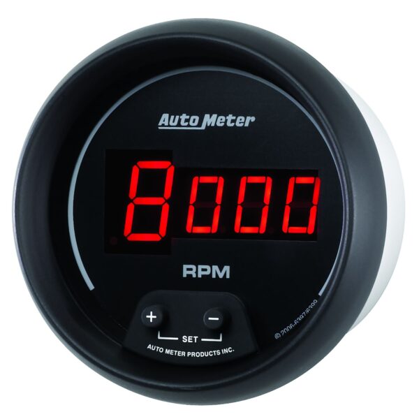 3-3/8 in. IN-DASH TACHOMETER, 0-10,000 RPM, SPORT-COMP DIGITAL