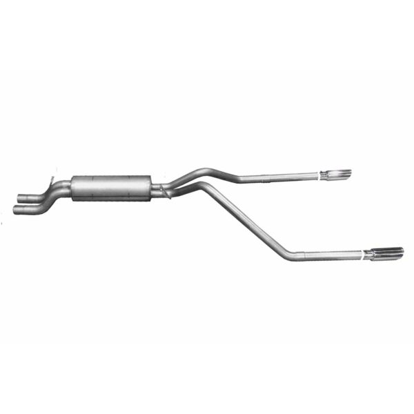 Dual Split Exhaust System