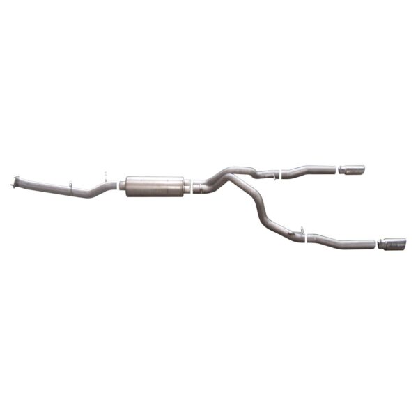 Dual Split Exhaust System