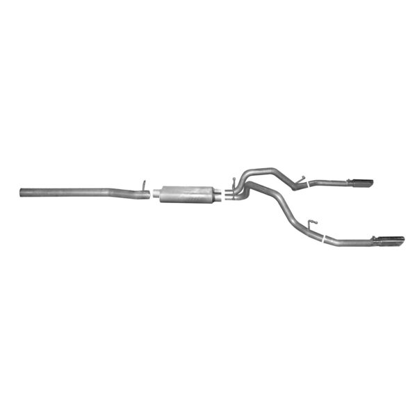 Dual Split Exhaust System