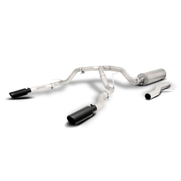 Dual Split Exhaust System