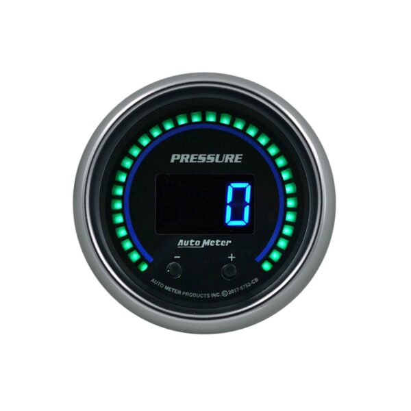GAUGE, PRESSURE, 2 1/16", TWO CHANNEL, SELECTABLE, COBALT ELITE DIGITAL