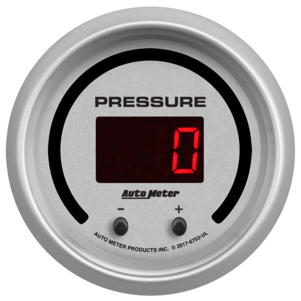 GAUGE, PRESSURE, 2 1/16", TWO CHANNEL, SELECTABLE, ULTRA-LITE ELITE DIGITAL