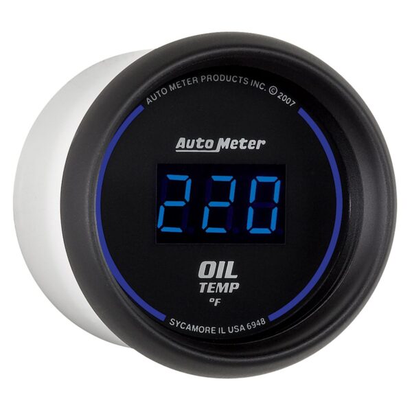 2-1/16 in. OIL TEMPERATURE, 0-340 Fahrenheit, COBALT DIGITAL