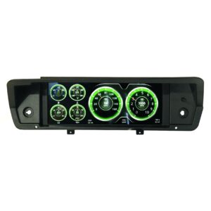 INVISION LCD DASH KIT, 72-76 A-BODY, DIRECT FIT DIGITAL DASH