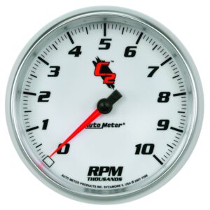 5 in. IN-DASH TACHOMETER, 0-10,000 RPM, C2