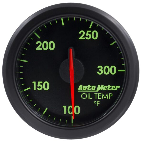 2-1/16 in. OIL TEMP, 100-300`F, AIRDRIVE, BLACK