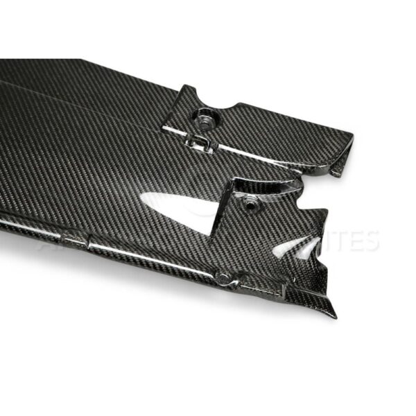 Anderson Composites, AC-CP15FDMU, Carbon fiber radiator cover for 2015-2017 Ford Mustang