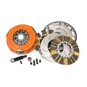 Centerforce DYAD ? DS 10.4, Multi-Disc Clutch and Flywheel Kit, 45.95 lbs, 164 Tooth Gear, 0 in/oz Internally Balanced, 6 Bolt Crank, 1300 ft/lbs Capacity, 10.4in Dia., 26-Spline, Fits Ford Mustang GT 4.6L