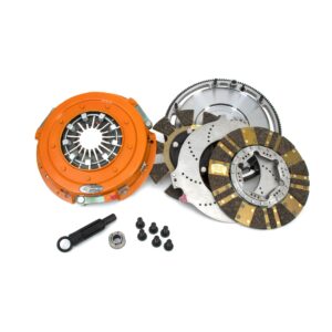 Centerforce DYAD ? DS 10.4, Multi-Disc Clutch and Flywheel Kit, 157 Tooth Gear, 50.0 in/oz Externally Balanced, 6 Bolt Crank, 1300 ft/lbs Capacity, 10.4in Dia., 10-Spline, Fits Ford Mustang 5.0L
