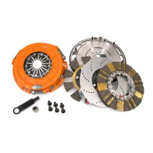 Centerforce DYAD ? DS 10.4, Multi-Disc Clutch and Flywheel Kit, 48.20 lbs, 168 Tooth Gear, 0 in/oz Internally Balanced, 6 Bolt Crank, 1300 ft/lbs Capacity, 10.4in Dia., 26-Spline, Fits Chevrolet/GMC Cars and Trucks 8 Cyl