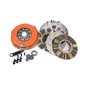 Centerforce DYAD ? DS 10.4, Multi-Disc Clutch and Flywheel Kit, 168 Tooth Gear, 0 in/oz Internally Balanced, 6 Bolt Crank, 10.4in Dia., 26-Spline, Fits Cadillac/Chevrolet CTS and SSR 5.7L/6.0L