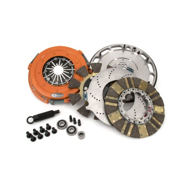 Centerforce DYAD ? DS 10.4, Multi-Disc Clutch and Flywheel Kit, 168 Tooth Gear, 0 in/oz Internally Balanced, 8 Bolt Crank, 1300 ft/lbs Capacity, 10.4in Dia., 26-Spline, Fits Chevrolet Crate Engines & Swaps LSA, LSX 6.2L/7.4L