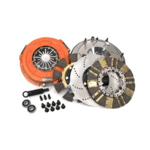 Centerforce DYAD ? DS 10.4, Multi-Disc Clutch and Flywheel Kit, 49.70 lbs, 168 Tooth Gear, 0 in/oz Internally Balanced, 8 Bolt Crank, 1300 ft/lbs Capacity, 10.4in Dia., 26-Spline, Fits Cadillac/Chevrolet CTS and Camaro V 6.2L