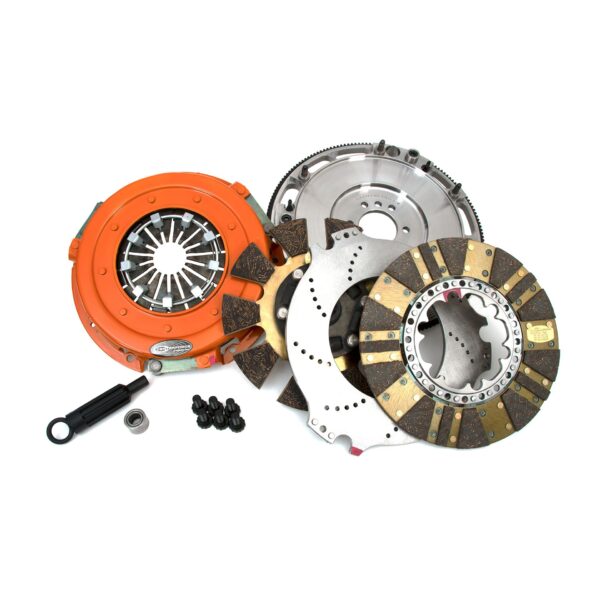 Centerforce DYAD ? DS 10.4, Multi-Disc Clutch and Flywheel Kit, 168 Tooth Gear, 41.7 in/oz Externally Balanced, 6 Bolt Crank, 10.4in Dia., 10-Spline, Fits Chevrolet Crate Engines & Swaps ZZ454 7.4L/8.2L
