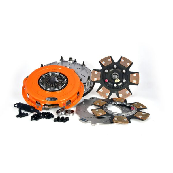 Centerforce DYAD ? XDS 10.4, Extreme Multi-Disc Clutch and Flywheel Kit, 55.50 lbs, 168 Tooth Gear, 0 in/oz Internally Balanced, 6 Bolt Crank, 1600 ft/lbs Capacity, 10.4in Dia., 26-Spline, Fits Cadillac/Chevrolet CTS and Camaro V 6.2L