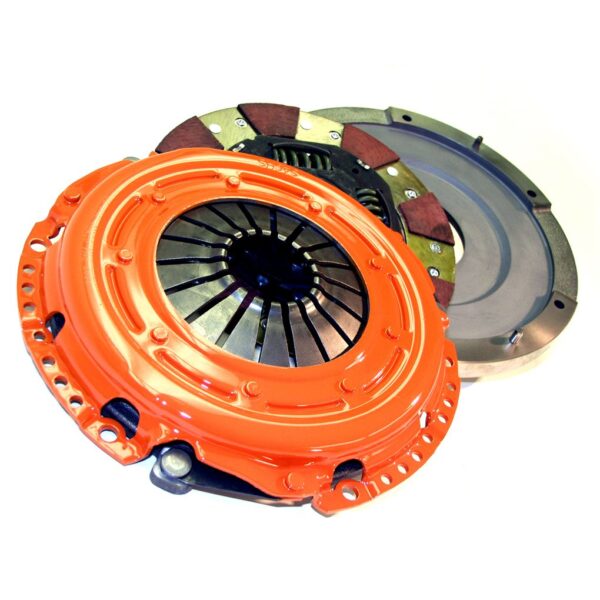 Centerforce Dual Friction ?, High Performance Clutch Pressure Plate, High Performance Disc, High Performance and Flywheel Set, 401 ft/lbs Capacity, 9.4375in Dia., 17-Spline