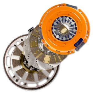 Centerforce DYAD ? DS 10.4, Multi-Disc Clutch and Flywheel Kit, 157 Tooth Gear, 28.0 in/oz Externally Balanced, 6 Bolt Crank, 1300 ft/lbs Capacity, 10.4in Dia., 26-Spline, Fits Ford Cars and Trucks 8 Cyl