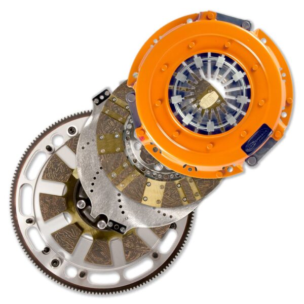 Centerforce DYAD ? DS 10.4, Multi-Disc Clutch and Flywheel Kit, 143 Tooth Gear, 0 in/oz Internally Balanced, 8 Bolt Crank, 1300 ft/lbs Capacity, 10.4in Dia., 26-Spline, Fits Dodge/SRT Viper 8.4L
