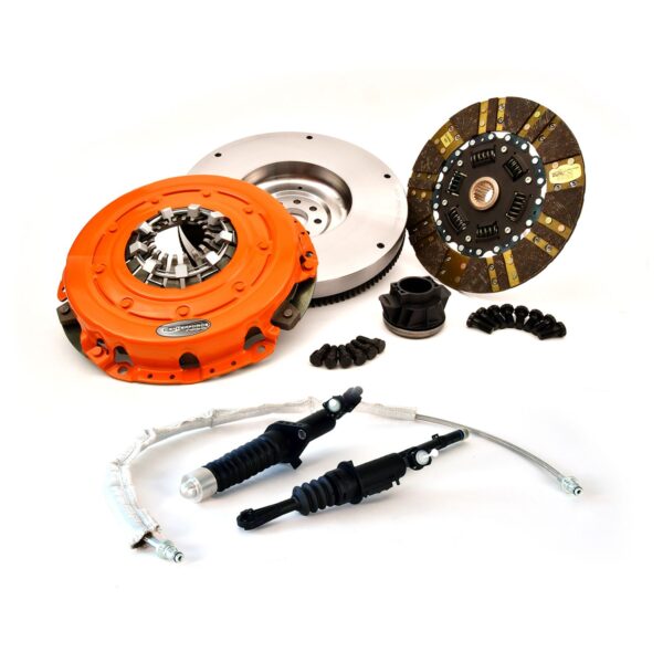 Centerforce Dual Friction ?, High Performance Clutch and Flywheel Kit, 127 Tooth Gear, 8 Bolt Crank, 494 ft/lbs Capacity, 10.4in Dia., 21-Spline, Fits Jeep Gladiator and Wrangler 3.6L