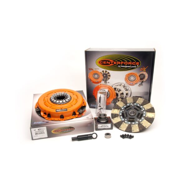 Centerforce Dual Friction ?, High Performance Clutch Kit, 588 ft/lbs Capacity, 10.4in Dia., 10-Spline, Fits Ford/Mercury Cars 4.6L/5.0L