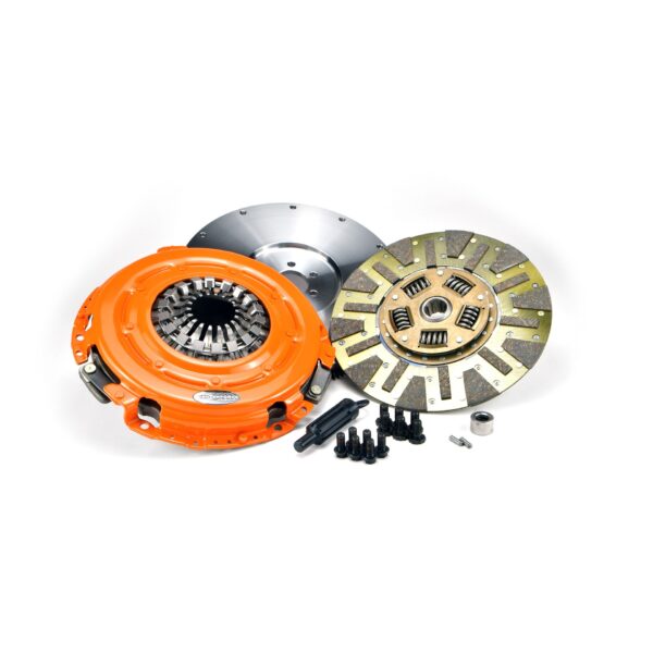 Centerforce Dual Friction ?, High Performance Clutch and Flywheel Kit, 58.85 lbs, 168 Tooth Gear, 0 in/oz Internally Balanced, 6 Bolt Crank, 700 ft/lbs Capacity, 12in Dia., 26-Spline, Fits Chevrolet/GMC Sierra 2500 and Silverado 2500 6.0L