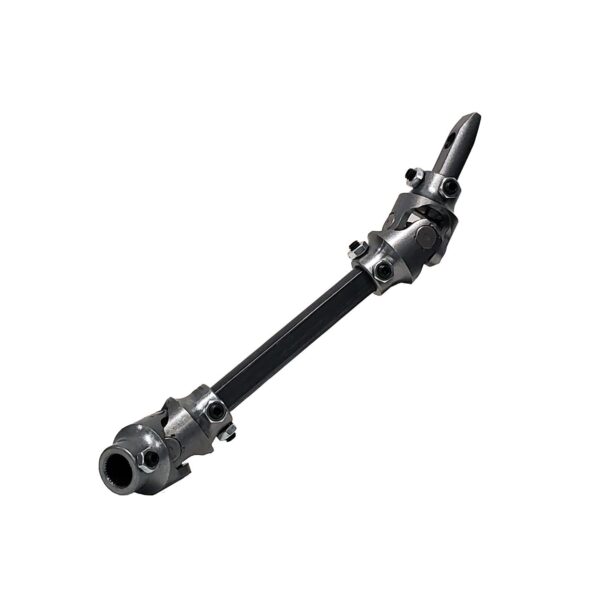 Borgeson - Steering Shaft - P/N: 000656 - 1979-1993 Mustang Steering Shaft. Steel. Connects from OEM column to power steering rack.  Without vibration reducer.